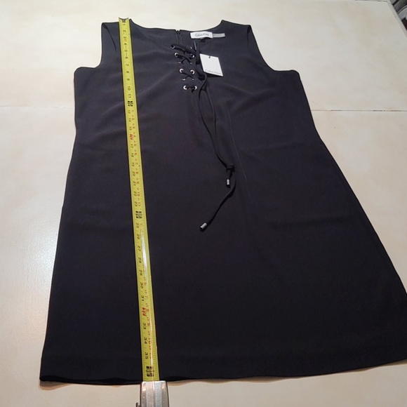 Calvin Klein Women's Lace-up Dress - Picture 6 of 6